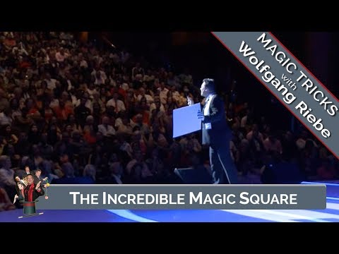 The Incredible Magic Square: Master Magician Wolfgang Riebe