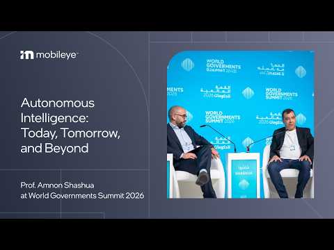 Autonomous Intelligence: Today, Tomorrow, and Beyond - Prof. Amnon Shashua at WGS 2026