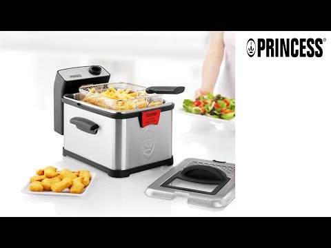 Friggitrice Princess 183001 Superior – Zona fredda e filtri di sicurezza – Potenza 3200 Watt
