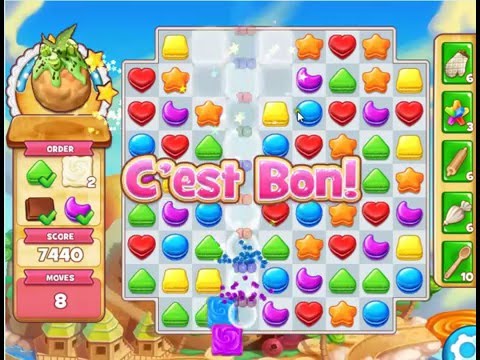 Cookie Jam Level 744 No Boosters 3 Stars