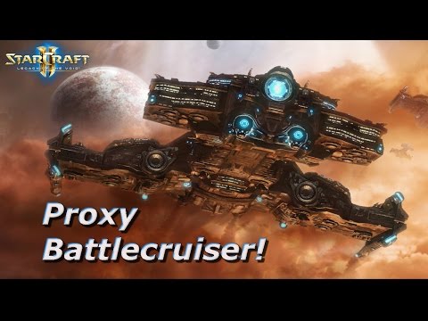 The Proxy Battlecruiser Rush! (3v3 cast)