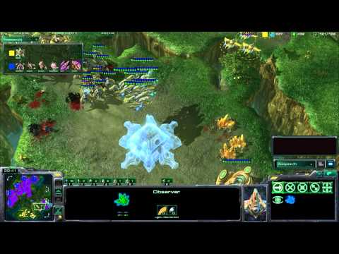 SC2 Commentary - Sen [Z] vs ROOTKiwiKaki [P] - Lost Temple p 2/2