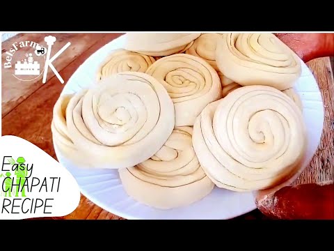 Easy CHAPATI Recipe at Home | Soft and Layered Tanzanian CHAPATI