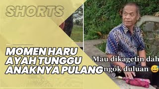 Viral Kisah Haru Ayah Rela Tunggu Anak Perempuannya Pulang di Pinggir Jalan, Tersenyum Bahagia