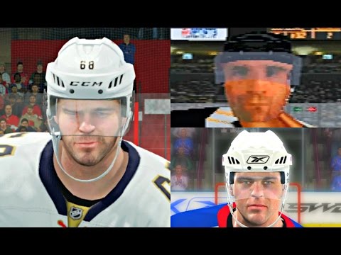 Jaromir Jagr Player Progression from NHL Hockey 1992 to NHL 17! #PIT #PS4
