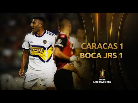 Caracas 1 x 1 Boca Juniors | Melhores momentos | F...