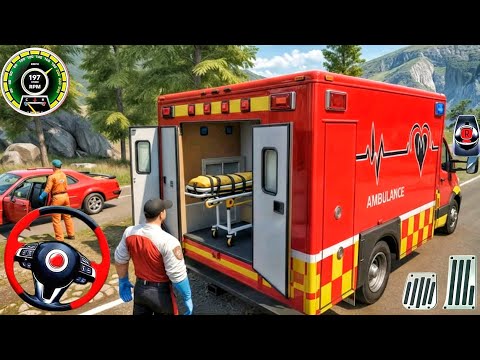 Real Police Ambulance Rescue Driving Simulator 911 US Emergency Ambulance 2026 Android Gameplay