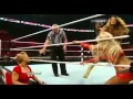 WWE Raw 3/26/12 Eve Torres vs Kelly Kelly 
