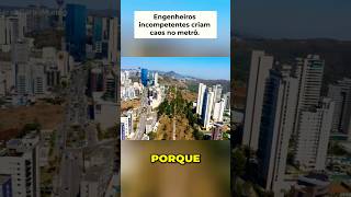 Obras METRÔ Belvedere Nova Lima #minasgerais #transitoseguro #noticias #belohorizonte #obras #mg
