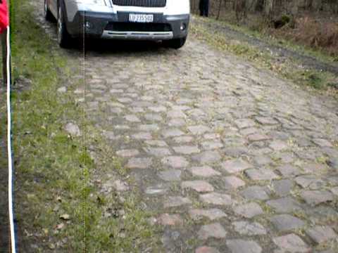 Paris Roubaix 2010 at the Trouée d'Arenberg