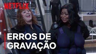 Erros de Gravação de Esquadrão Trovão | Netflix Brasil