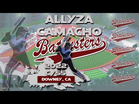 2022 Allyza Camacho Catcher and Shortstop, Softball Skills Video - Batbusters Alvarez
