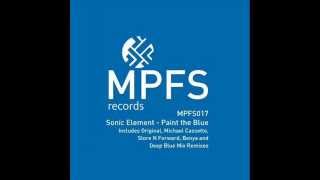 Sonic Element - Paint The Blue (Michael Cassette Remix) [ MPFS Records]