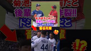大谷翔平"ギャップ"がエグい!!菊池雄星の前だと後輩...ドジャースでは先輩してて素敵...#大谷翔平 #ドジャース #エピソード