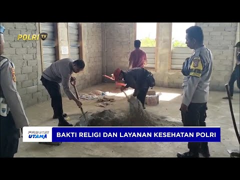 POLSEK LORE UTARA HADIRKAN BAKTI RELIGI &amp; LAYANAN KESEHATAN WUJUD POLRI UNTUK MASYARAKAT