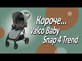 миниатюра 0 Видео о товаре Коляска 2 в 1 Valco Baby Snap 4 Trend, Charcoal (Графит)
