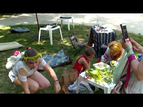 Targ de Sînziene în Grădina Icoanei, București - Curaj.TV