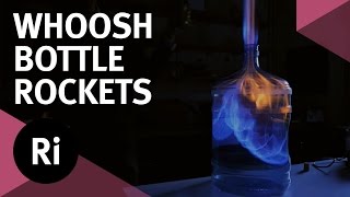 Flaming Bottle Rockets - Tales from the Prep Room Whoosh Bottle Experiment