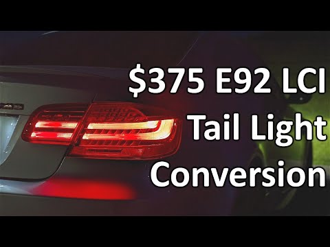 DEPO LCI E92 LED Tail Light Review and Installation