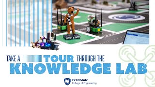 Virtual tour of the Knowledge Lab at Penn State for mechanical engineering students