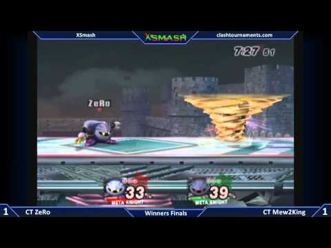 XSmash - CT Mew2King vs CT Zero - Winners Finals - SSBB