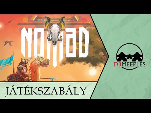 JÁTÉKSZABÁLY: NOMAD - d3meeples