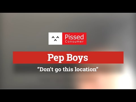 Pep Boys - Tire repair