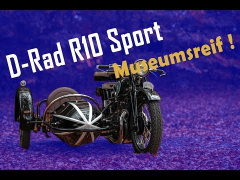 Ein Traum von einem Motorrad - D Rad R10 Gespann