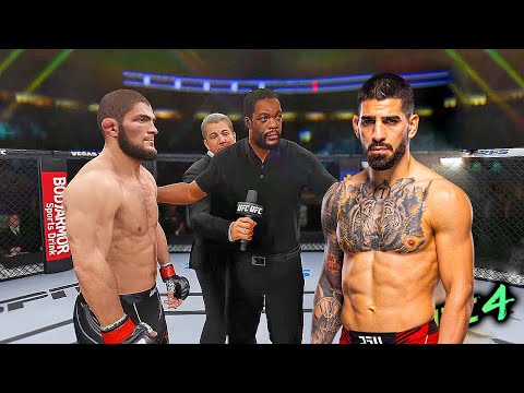 Khabib Nurmagomedov vs. Ilia Topuria (EA sports UFC 4)