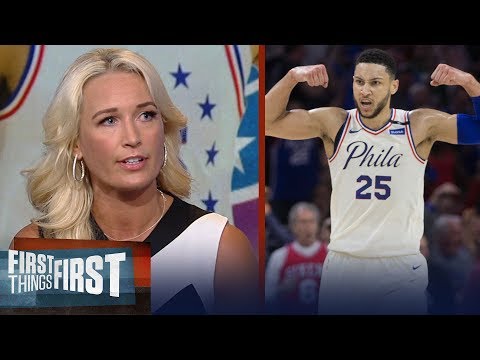 The future of Philadelphia is Ben Simmons and Joel Embiid - Sarah Kustok | NBA | FIRST THINGS FIRST