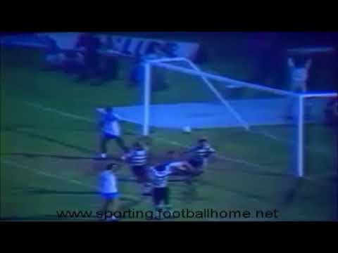 Sporting Lisbona - Auxerre 2-0 - Coppa U.E.F.A. 1984-85 - 32imi di finale   andata