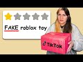 I Bought The WORST Roblox Items From Tiktok Shop