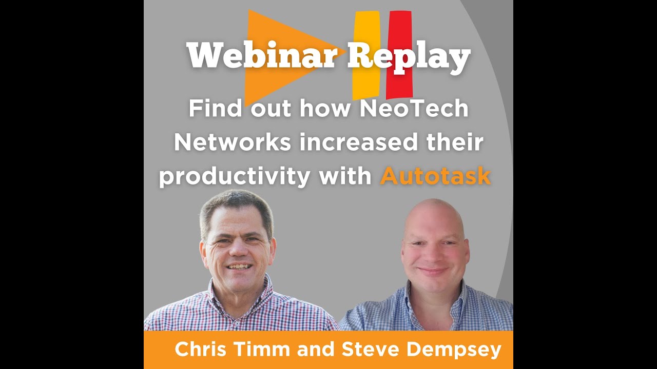 Learn how an MSP Streamlined his business with Autotask