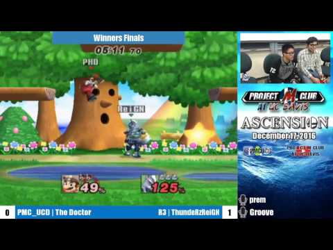 “Ascension 12/17/16” - The Doctor (Mario) v. ThundeRzReiGN (Wolf/DK) - Winners Finals