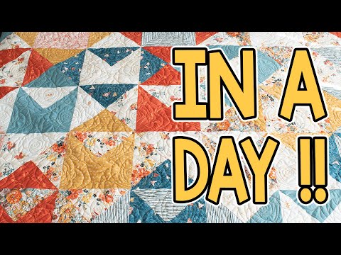 Love Letters | Fat Quarter Pattern | Quick and Easy Quilt Pattern!