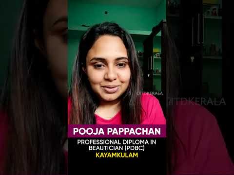 Pooja Pappachan, Beautician & Cosmetology Student, Sharing Her Experience at GITD