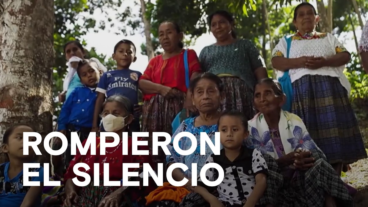 Mujeres que rompieron el silencio - PEACE PEACE NOW NOW: GUATEMALA, con Yalitza Aparicio