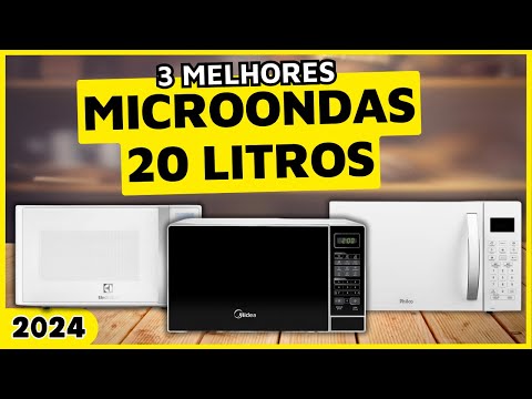 3 Melhores MICROONDAS 20 Litros de 2024. Qual o Microondas com o MELHOR CUSTO BENEFÍCIO?