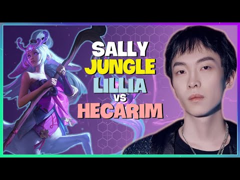 Sally's UNSTOPPABLE Lillia Jungle! Challenger Macro/Micro Breakdown (Engsub)