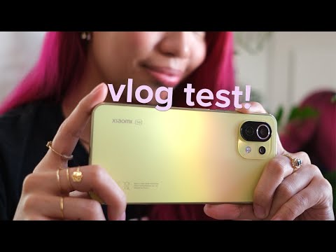 Xiaomi Mi 11 Lite CAMERA VLOG TEST