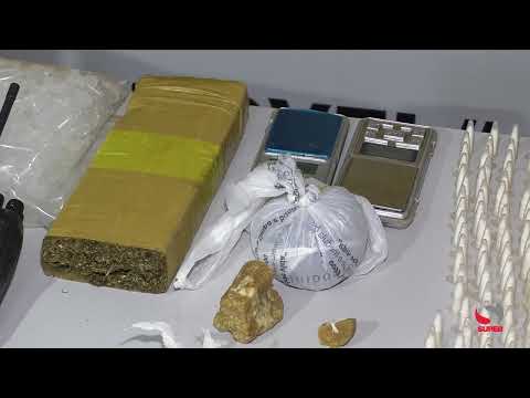 Grande operação da PM amanhece Caratinga com helicóptero e apreensões de drogas e armas de fogo