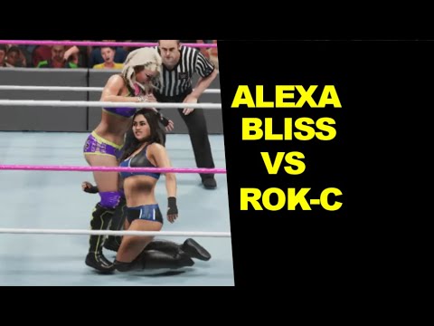 WWE 2K19 Alexa Bliss vs Rok C - Knockout Match