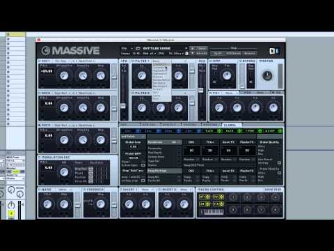 How to Create a Sub Bass Kick Drum in MASSIVE