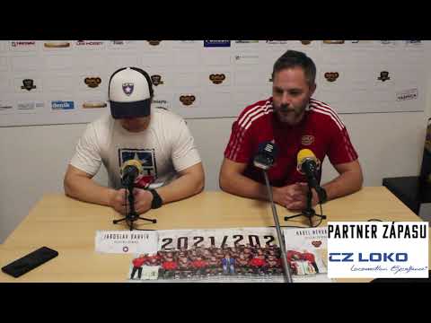 ChL 21/22, 8. kolo: Dukla - Třebíč 4:5 sn, trenéři