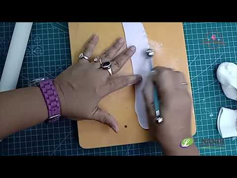 Learn How To Make Ruffles on a Fondant Cake with Succulent - With Rupali Pal & Nandi International