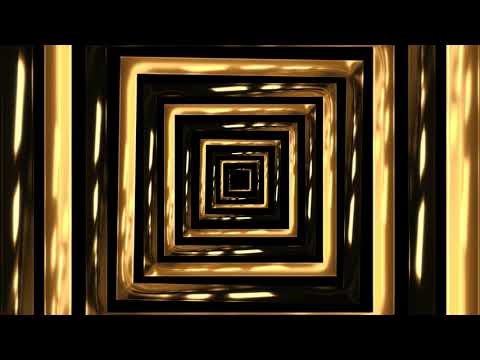 Club Visuals 1035 - Yellow Squares Motion Background Loop HD