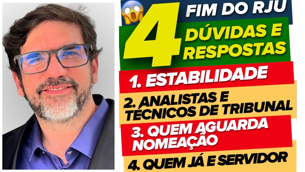 🔴😱 ATENÇÃO: 4 PRINCIPAIS DÚVIDAS (E RESPOSTAS) SOBRE O FIM DO REGIME JURÍDICO ÚNICO 🔴