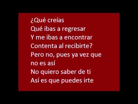 Selena - ¿Qué Creías? Lyrics/Letra