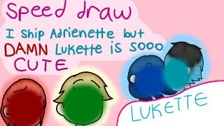 LUKA X MARI SPEED DRAW (RIP Adrien)