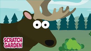 The Great Big Moose Song | Sing-along Camp Songs for Kids by Scratch Garden
